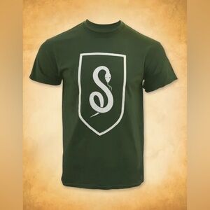 Harry Potter Cursed Child Slytherin Snake Crest Tee XL (Lyric Theatre NYC)